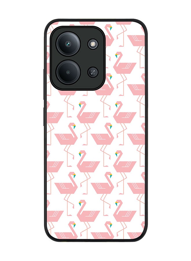 For Xiaomi Poco C85 4G Case,Slim fit Camera Protection, Shockproof Thin Phone cover  - Feminine Flamingos